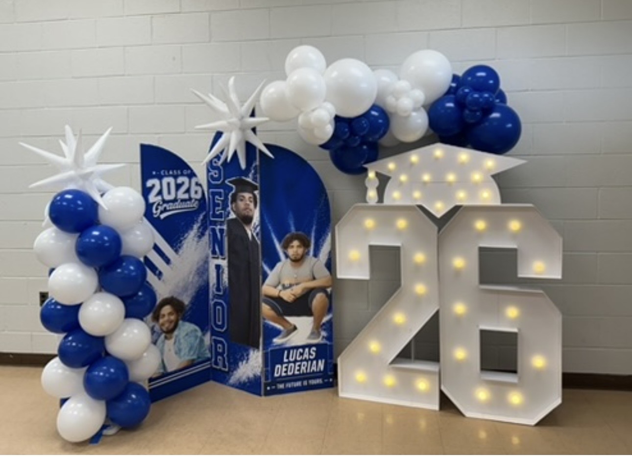 Class of 2026 senior display